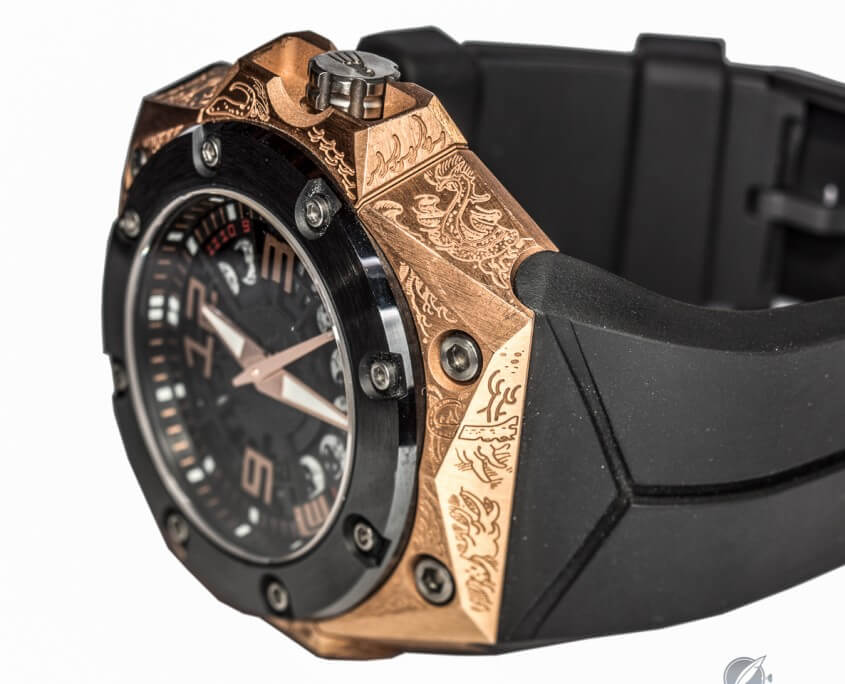 Linde Werdelin Oktopus Moon Tattoo lug/strap Linde Werdelin Oktopus Moon Tattoo lug/strap