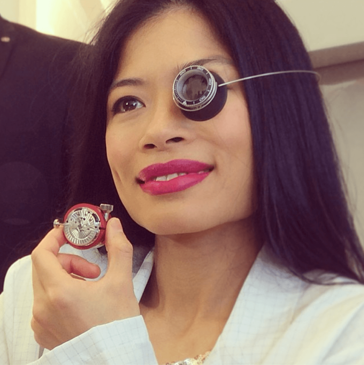 Olympic athlete, star violinist and Omega ambassador Vanessa-Mae
