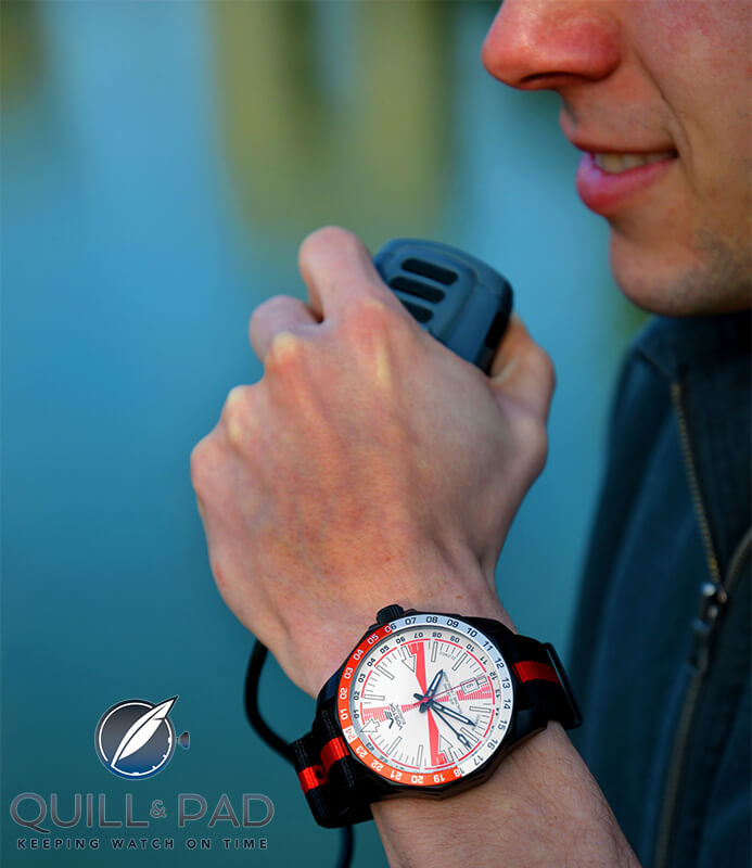Vostok-Europe Radio Room on the wrist