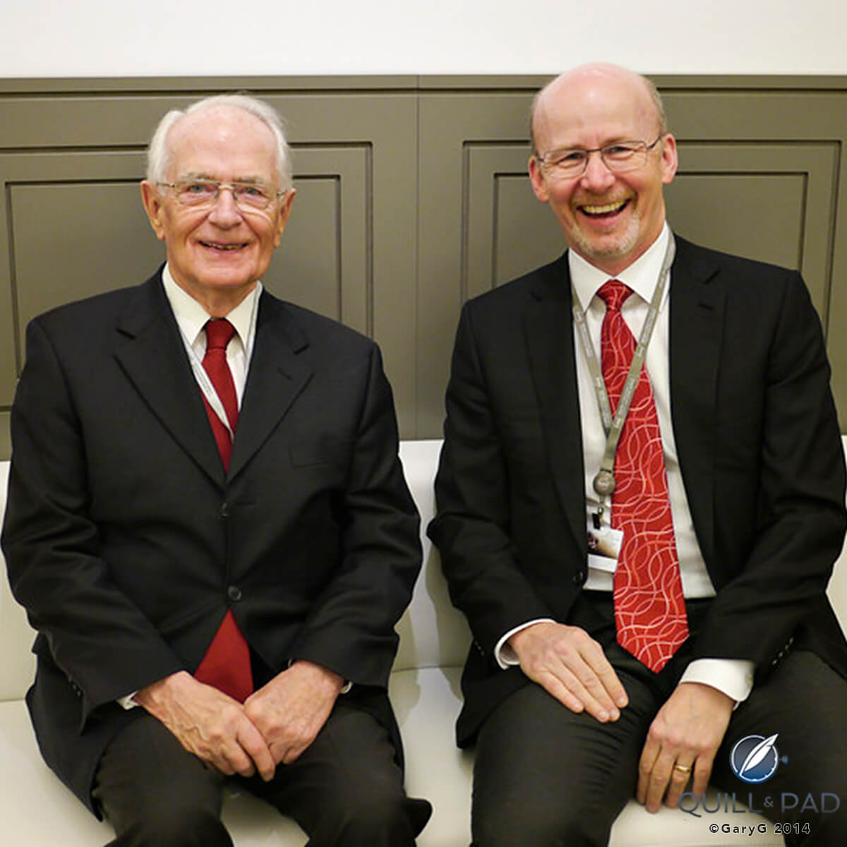 Walter Lange (left) and GaryG