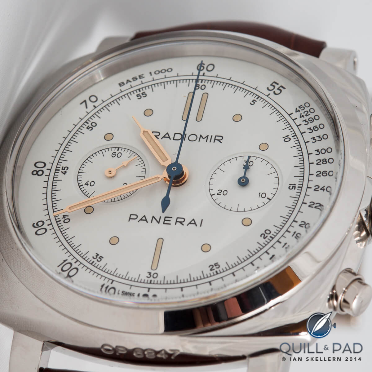 Panerai Radiomir 1940 Chronograph in white gold