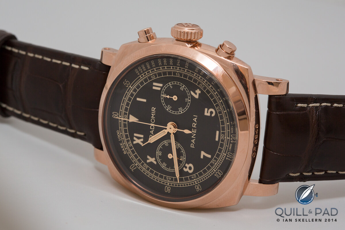 Panerai Radiomir 1940 Chronograph in red gold