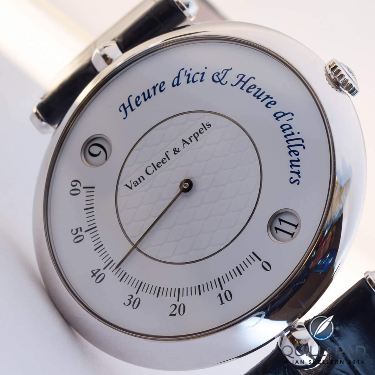 Van Cleef & Arpels Heure d’ici & Heure d’ailleurs. Photo Ian Skellern