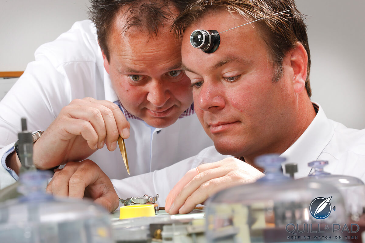 Tim (left) and Bart Gronefeld