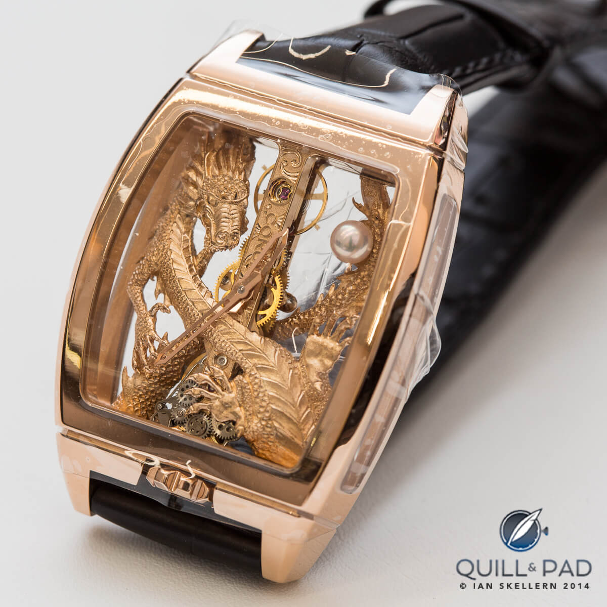 Corum Single Golden Bridge Dragon