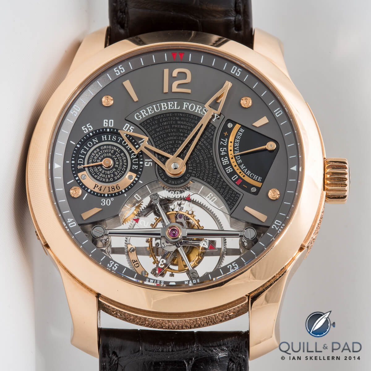 Red gold Greubel Forsey Double Tourbillon Edition Historique