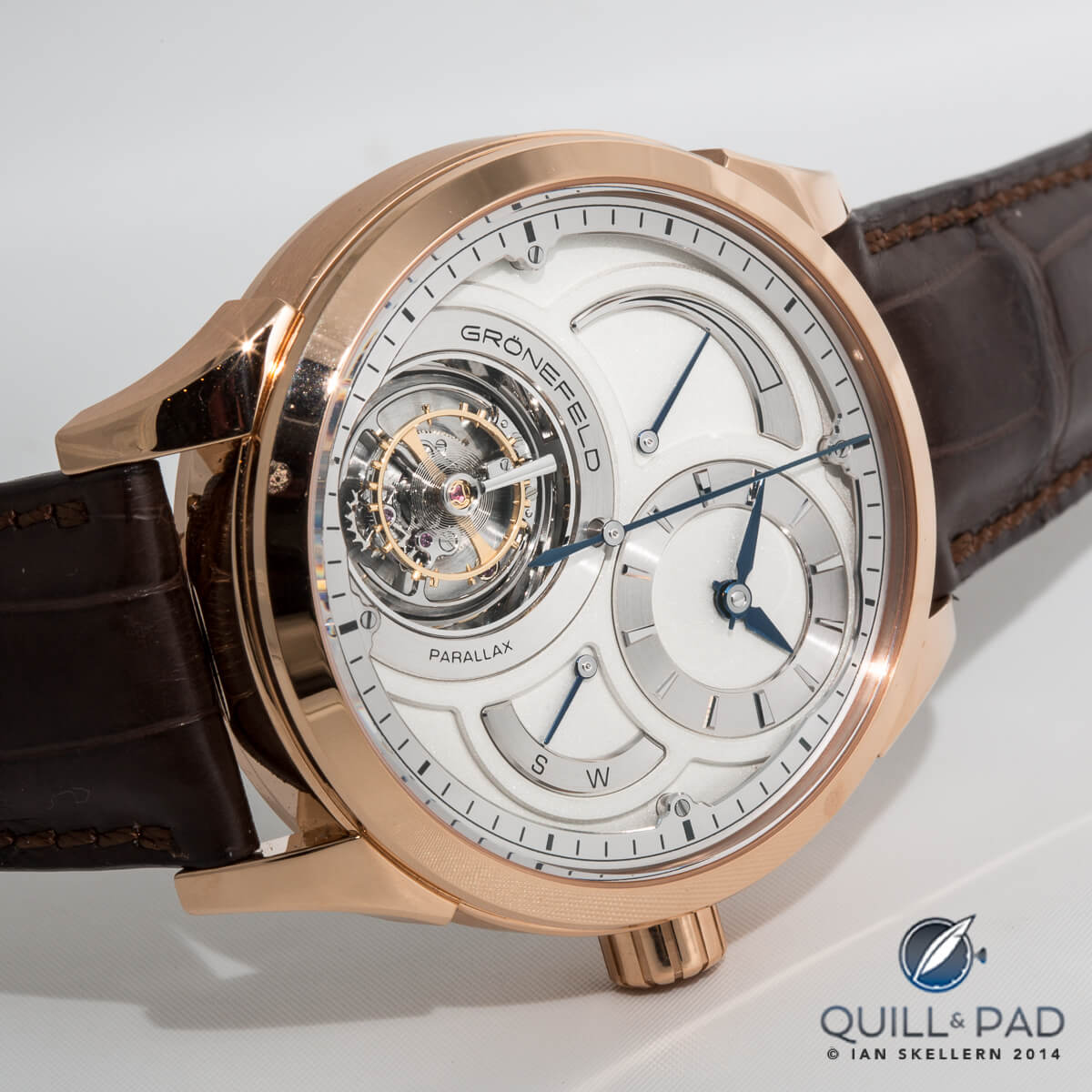 Gronefeld Parallax Tourbillon RG (red gold)
