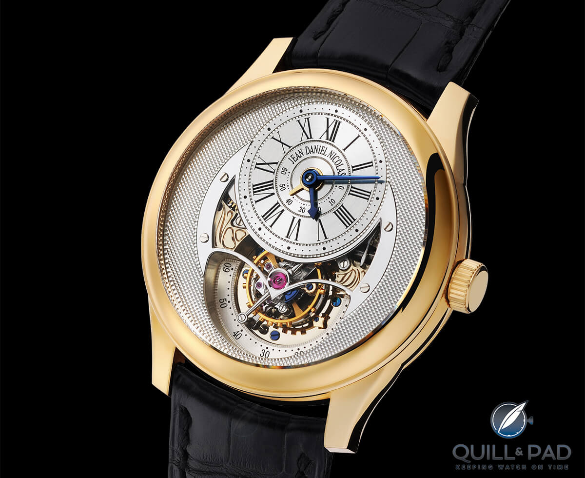 Jean Daniel Nicolas 2-minute tourbillon by Daniel Roth. Photo courtesy Guy Lucas de Peslouan.
