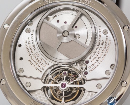 Speake-Marin_Magister_Tourbillon_6845 Through the display back of the Speake-Marin Magister Tourbillon