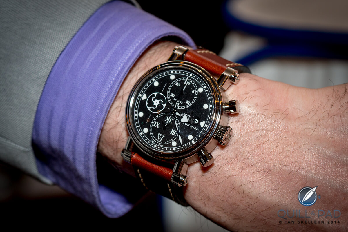 Speake-Marin_Seafire_Chronograph_8270 Wrist shot of the Speake-Marin Seafire Chronograph