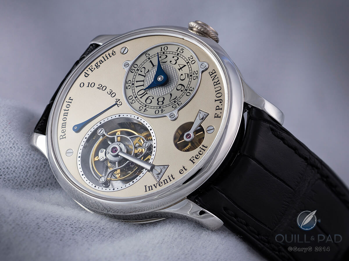 F.P. Journe Tourbillon Souverain with remontoir d’égalité