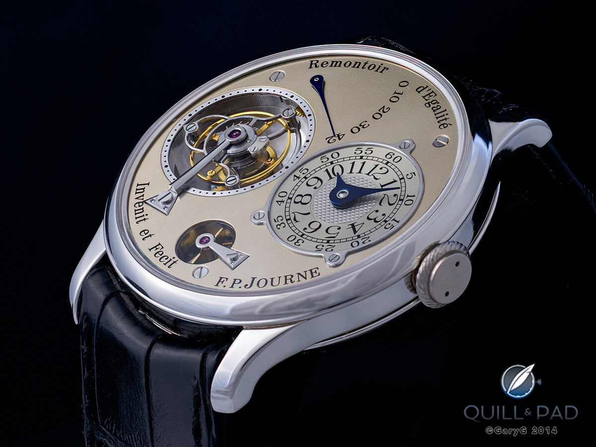 F.P. Journe Tourbillon Souverain with remontoir d’égalité