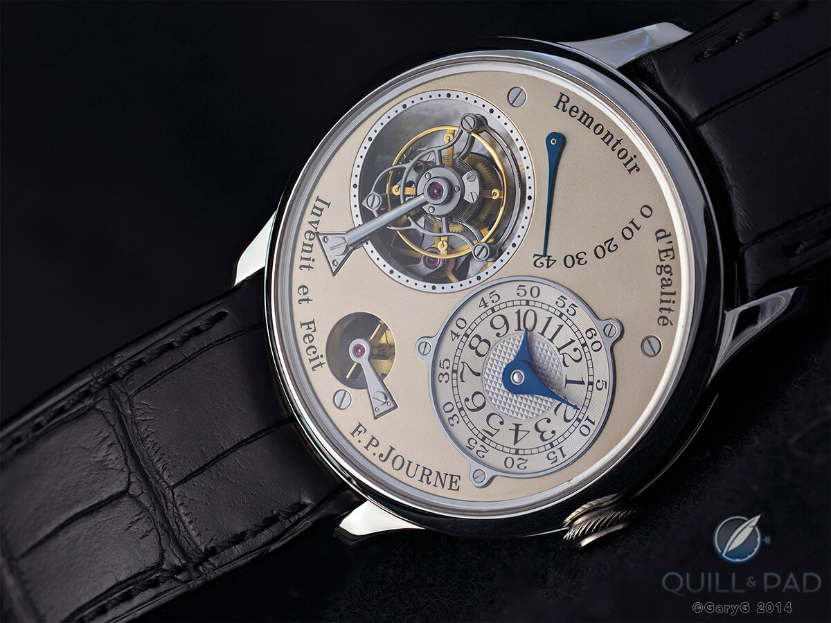 F.P. Journe Tourbillon Souverain with remontoir d’égalité