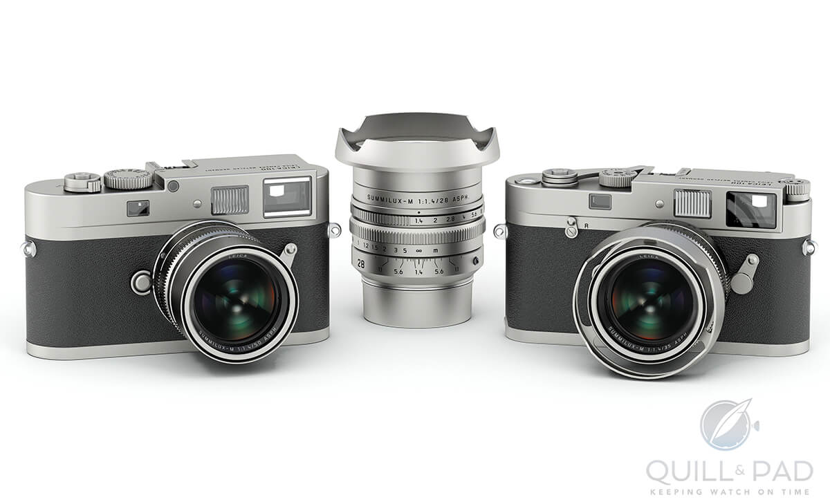 Leica M Edition 100 combining a Leica M-A with a Leica M Monochrom