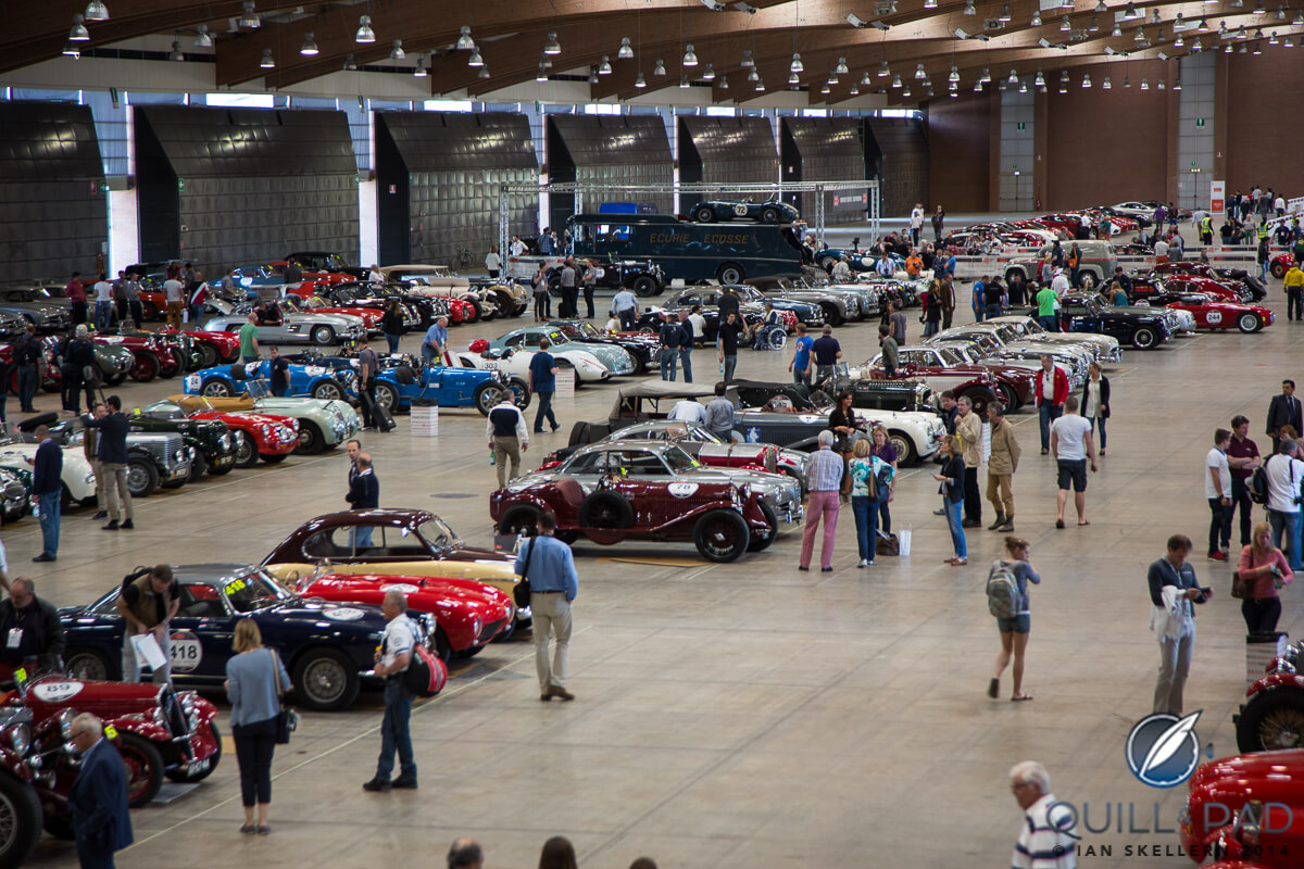 Registration day in Brescia for the 2014 Mille Miglia Registration day in Brescia for the 2014 Mille Miglia