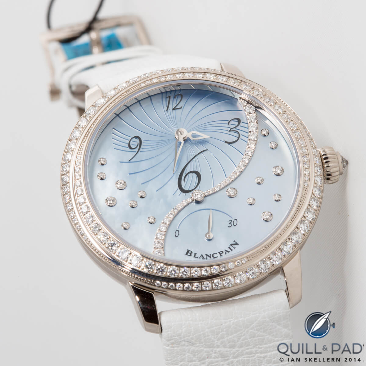 Blancpain Lady with off center hours/minutes and retrograde seconds
