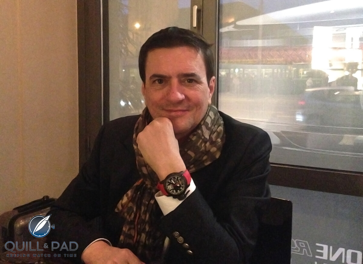 Graham CEO Eric Loth in Basel
