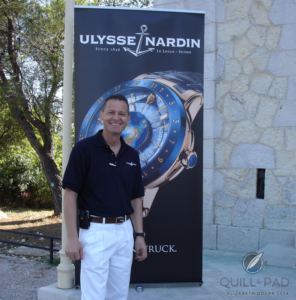 Patrik Hoffmann in 2009 at the Moonstruck event in Nice, France