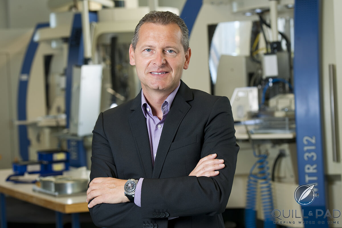 Patrik Hoffmann, CEO of Ulysse Nardin