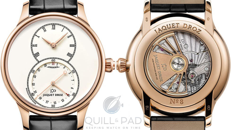 Jaquet Droz Grande Seconde Quantieme Ivory Enamel