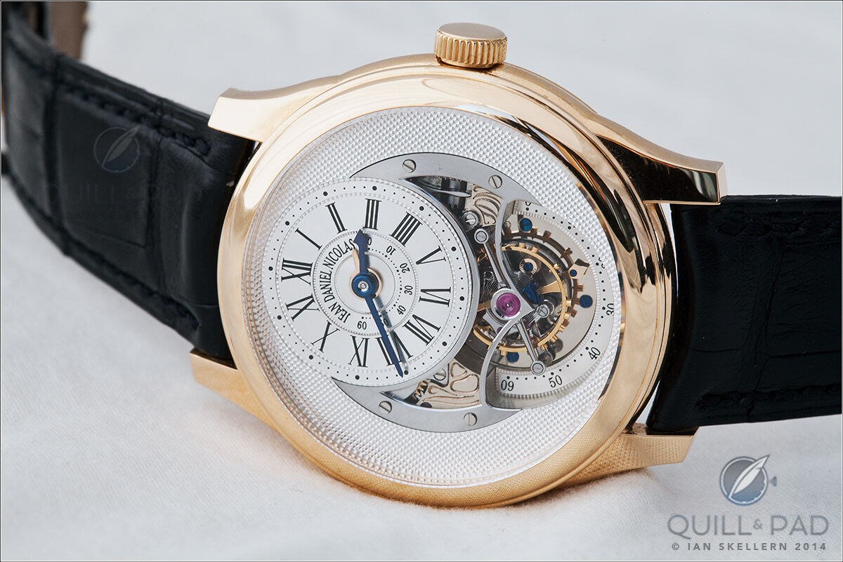 Jean Daniel Nicolas Two-Minute Tourbillon by Mr. Daniel Roth in pink gold
