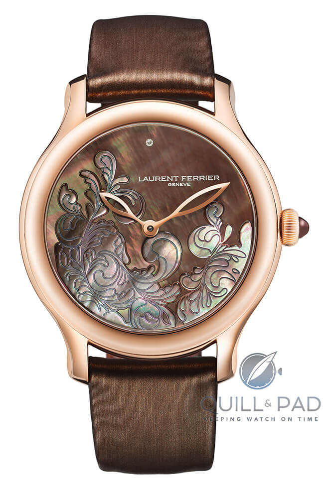 Lady F in red gold by Laurent Ferrier
