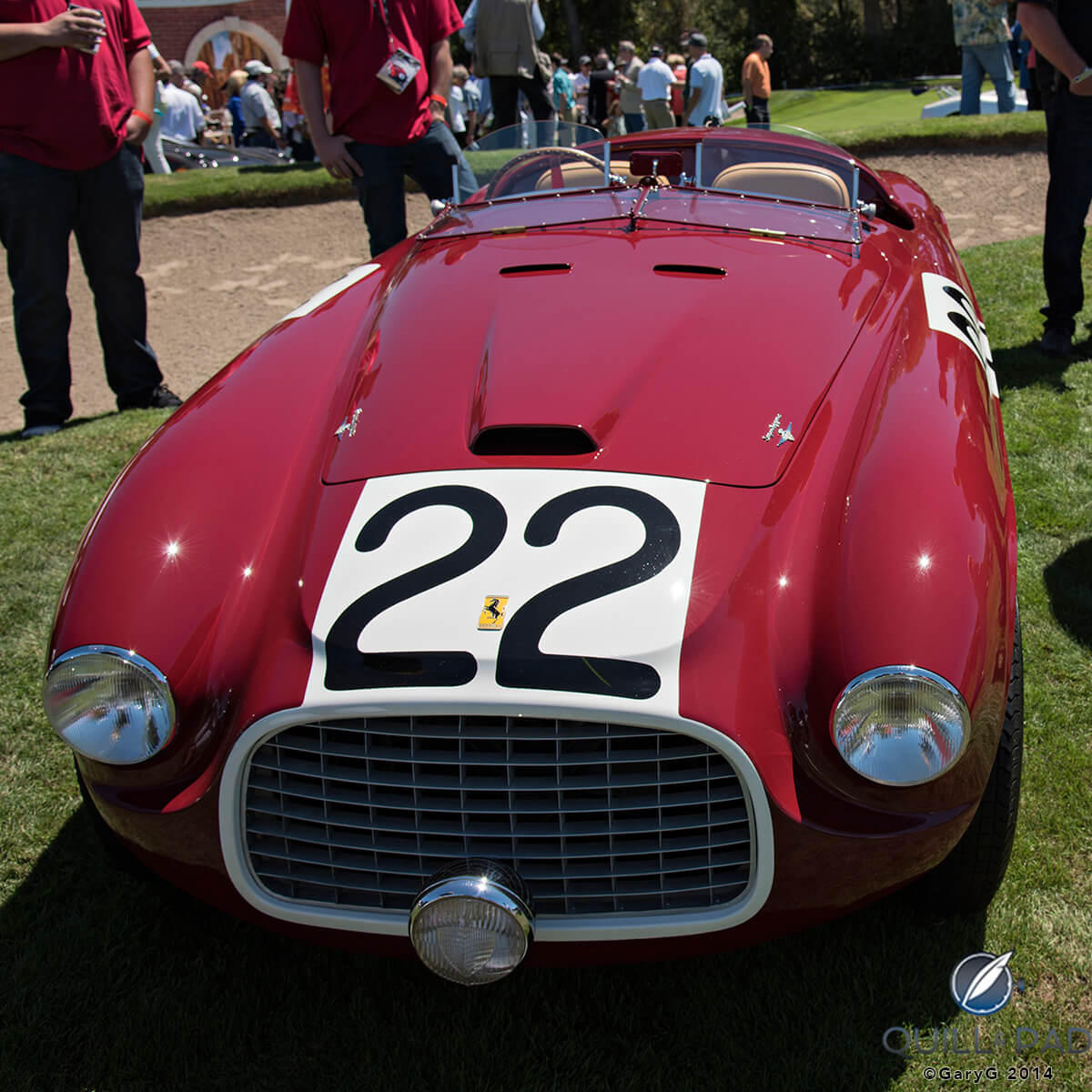 Early Ferrari Barchetta at The Quail A Motorsports Gathering