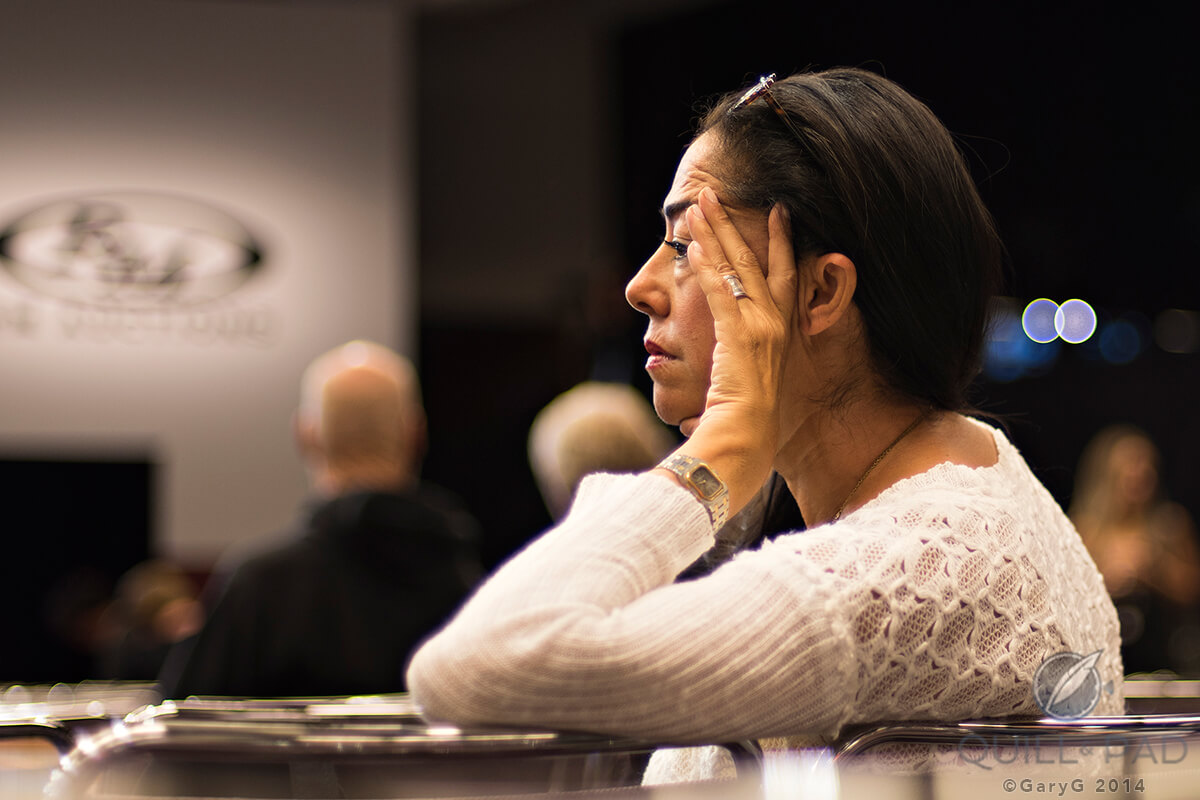 Pensive look at the RM Auction