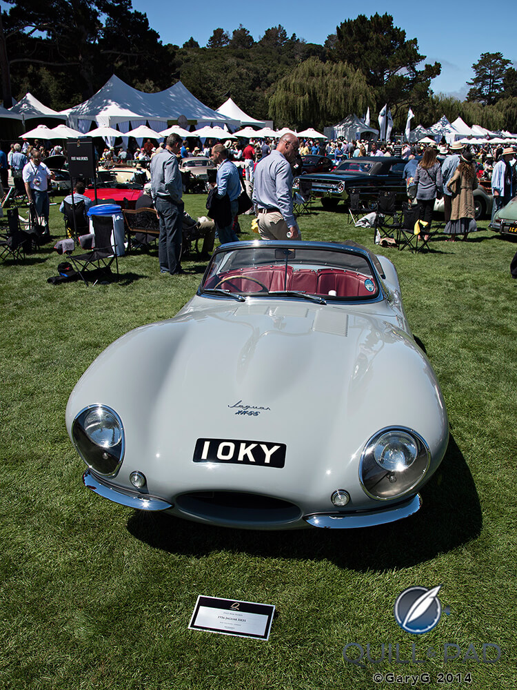 1956 Jaguar XKSS Sports Racer at Pebble Beach