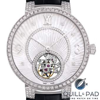 The Louis Vuitton Tambour Monogram Tourbillon