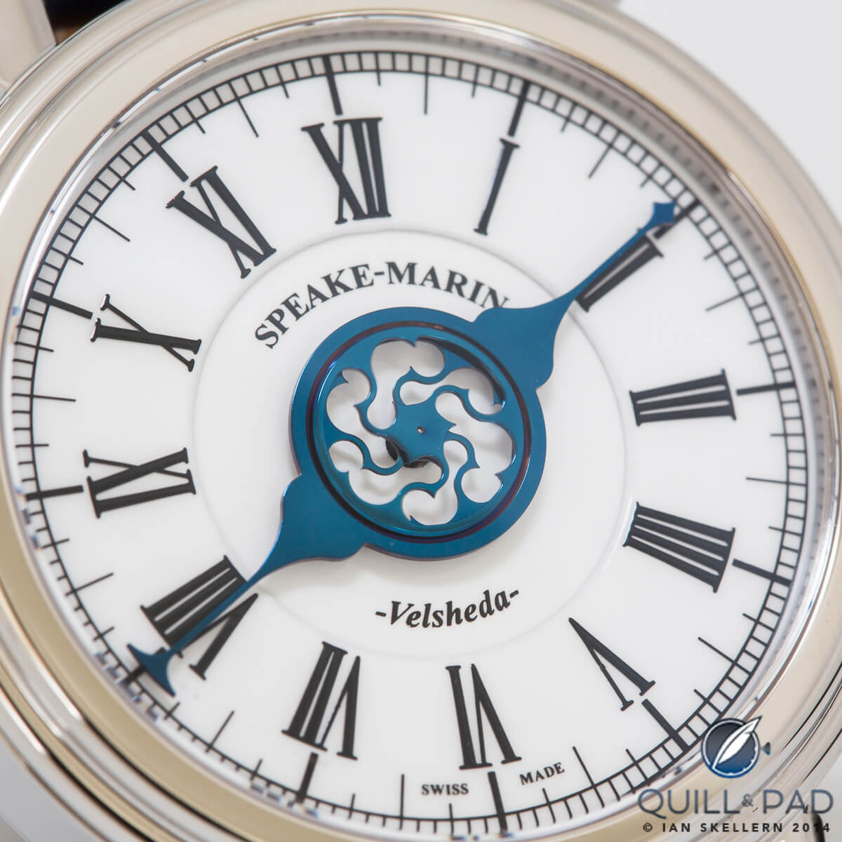 Dial of the Speake-Marin Velsheda