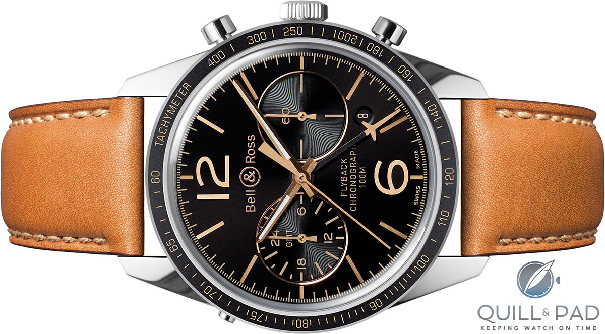 Bell & Ross BR-126 Vintage Sport Heritage GMT Flyback