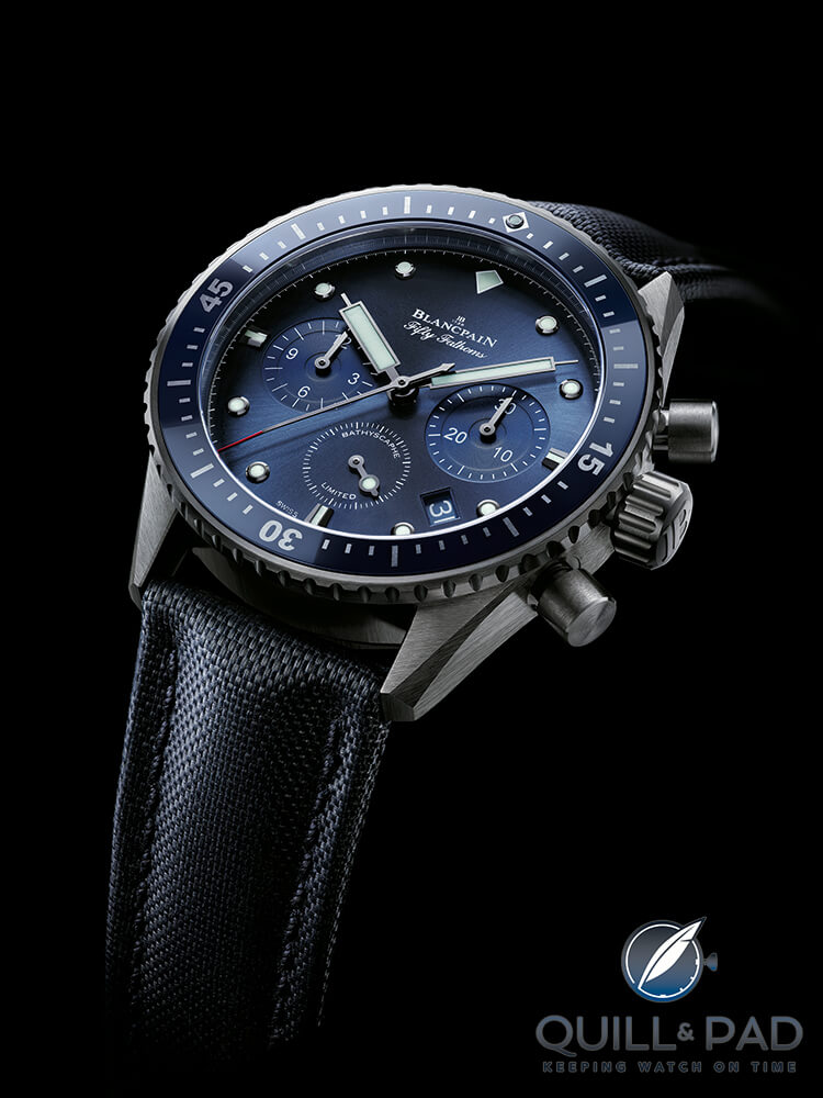 Blancpain Fifty Fathoms Ocean Commitment Bathyscaphe Chronograph Flyback