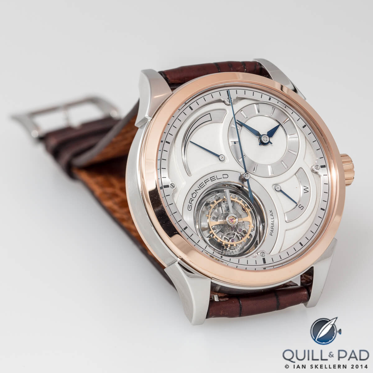 The Parallax Tourbillon by Bart and Tim Grönefeld