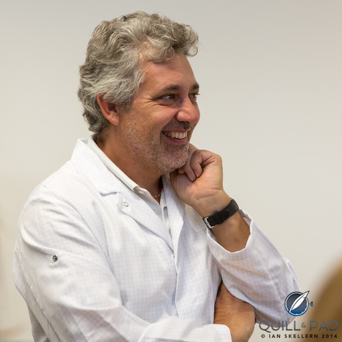 La Fabrique du Temps co-founder Enrico Barbasini