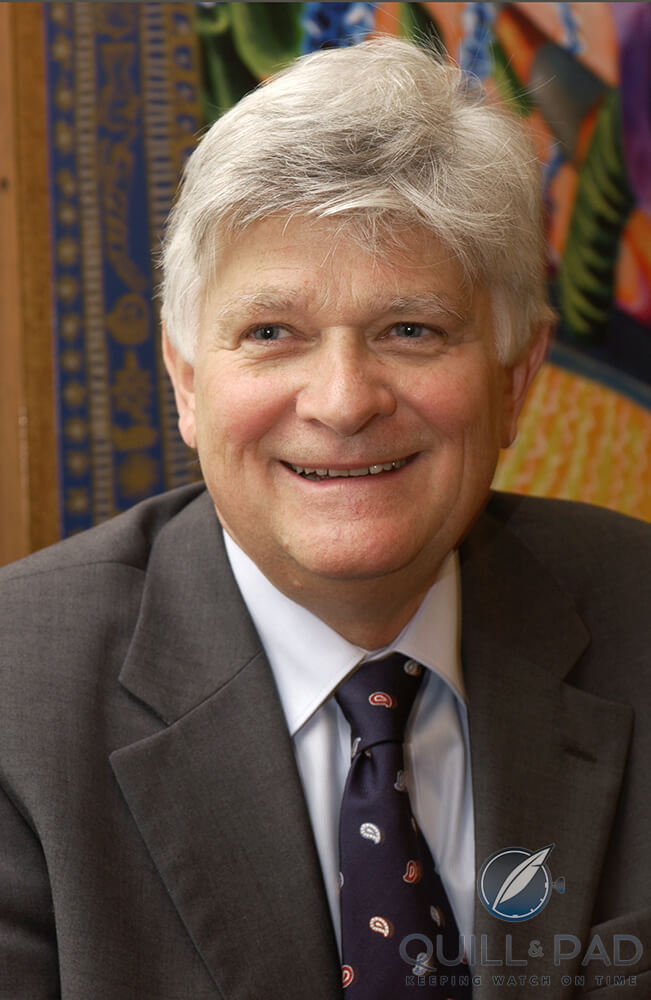 Henry-John Belmont was awarded the Fondation de la Haute Horlogerie's 2014 'Hommage au Passiont' prize
