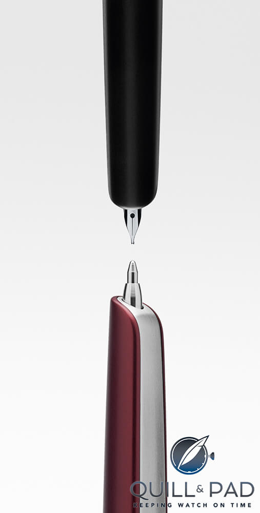 Nautilus fountain pen and ballpoint pen by Hermès