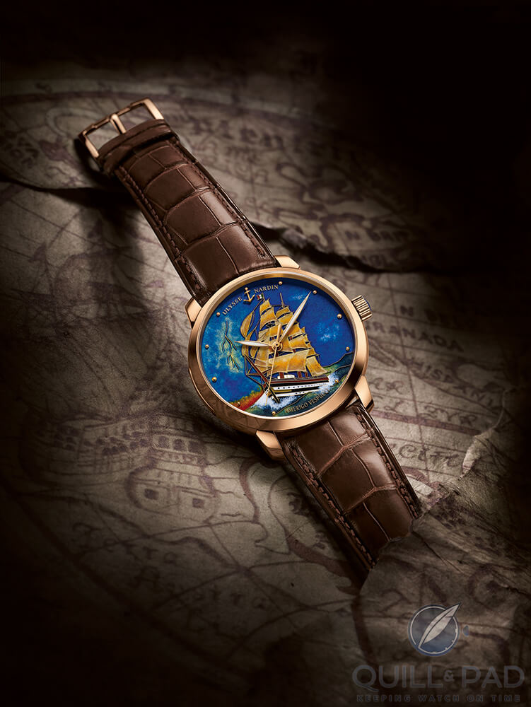 The Amerigo Vespucci by Ulysse Nardin