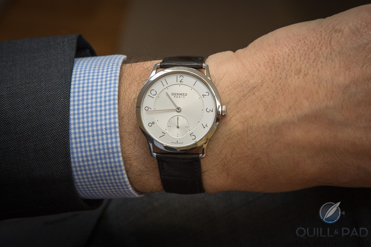 Slim d’Hermès 39.5 wristshot