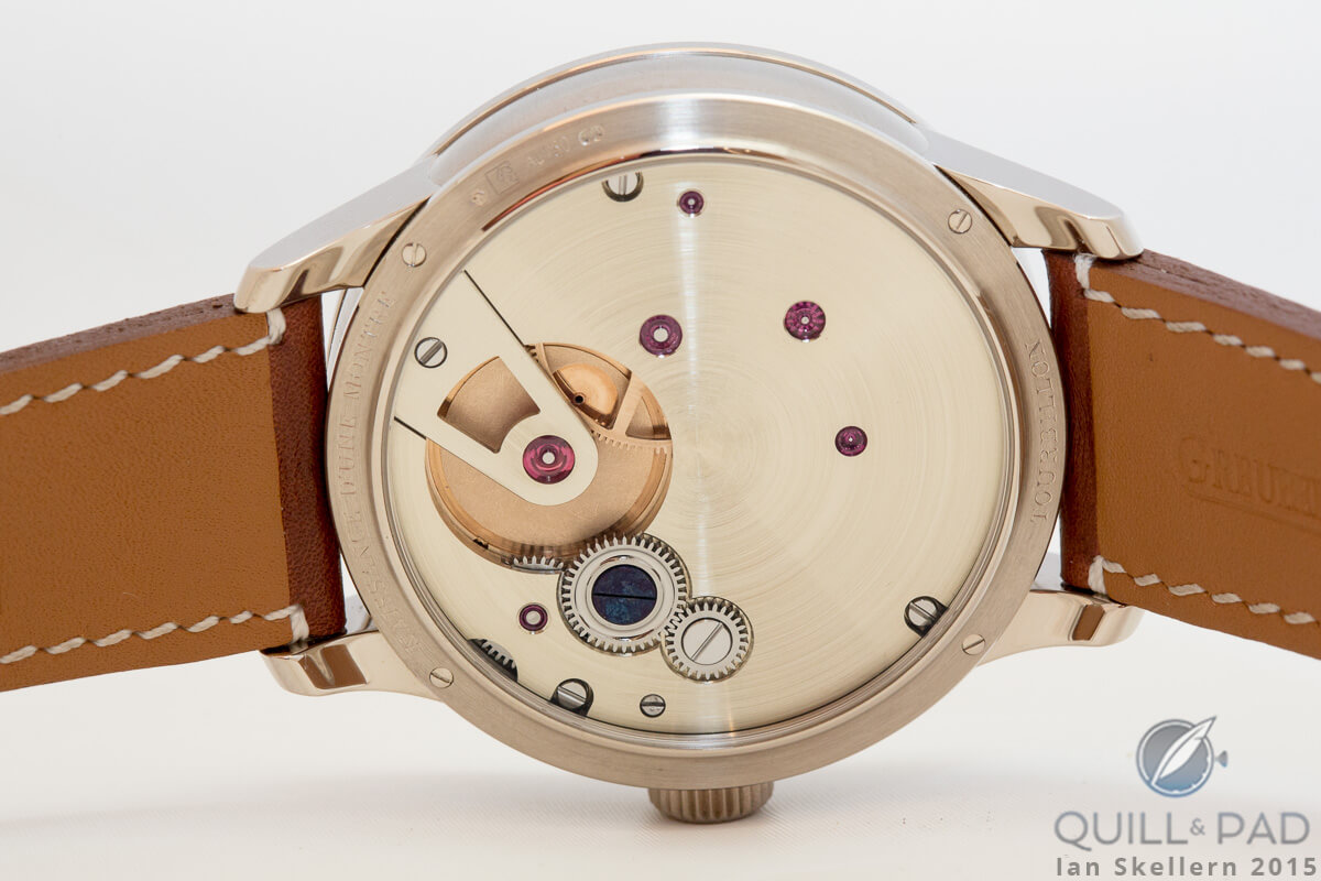 Le Garde Temps, Naissance d’une Montre unfinished prototype