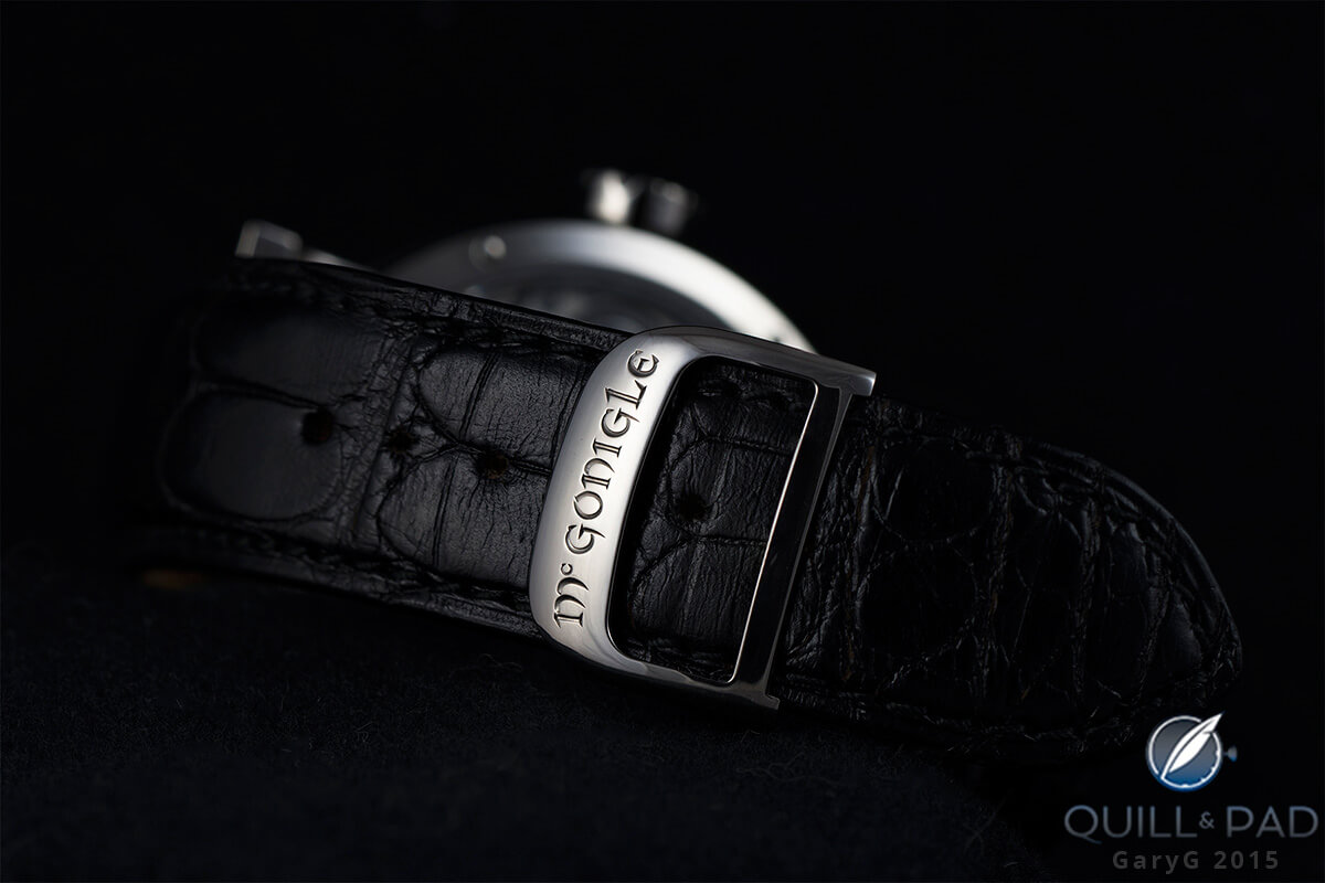 Buckle detail on the McGonigle Tuscar One of Ten