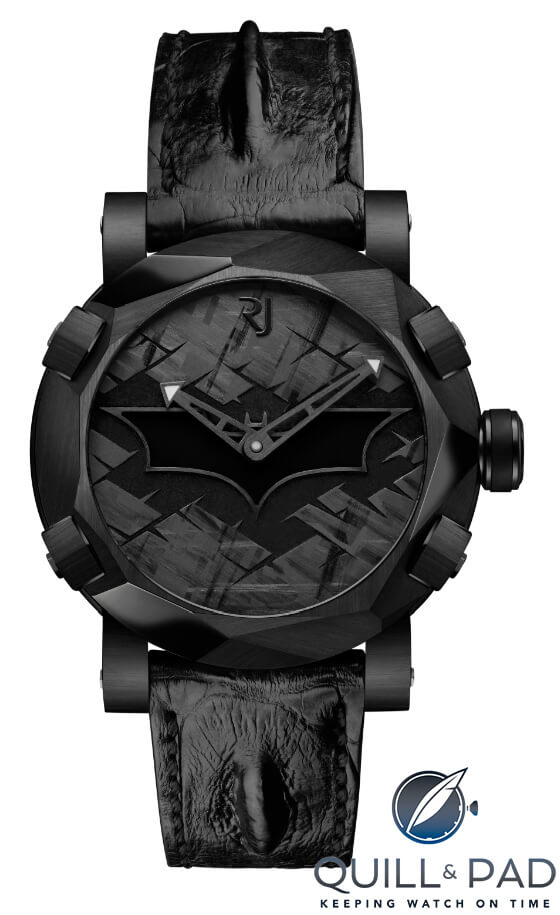 The blacked-out (by day) Romain Jerome Batman-DNA