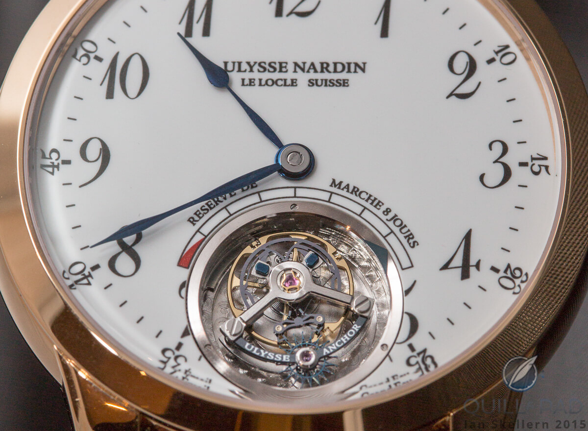 Ulysse Nardin Anchor Tourbillon enamel dial