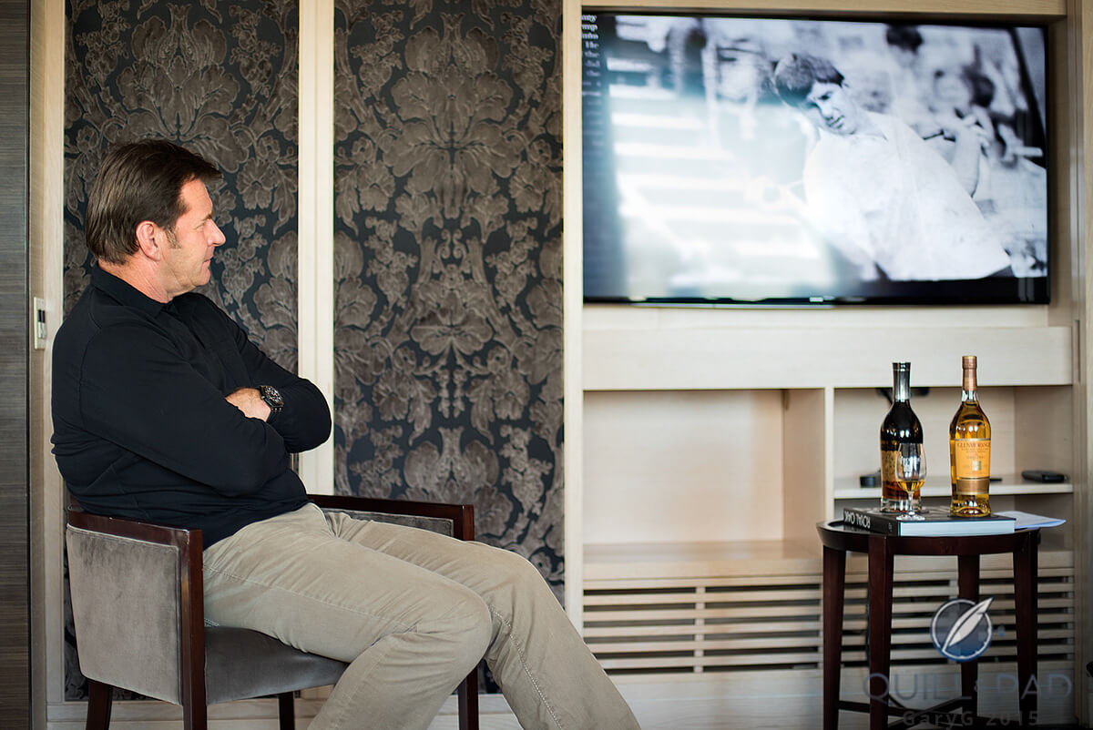 Faldo on Faldo: Sir Nick Faldo watches the Audemars Piguet video featuring his accomplishments
