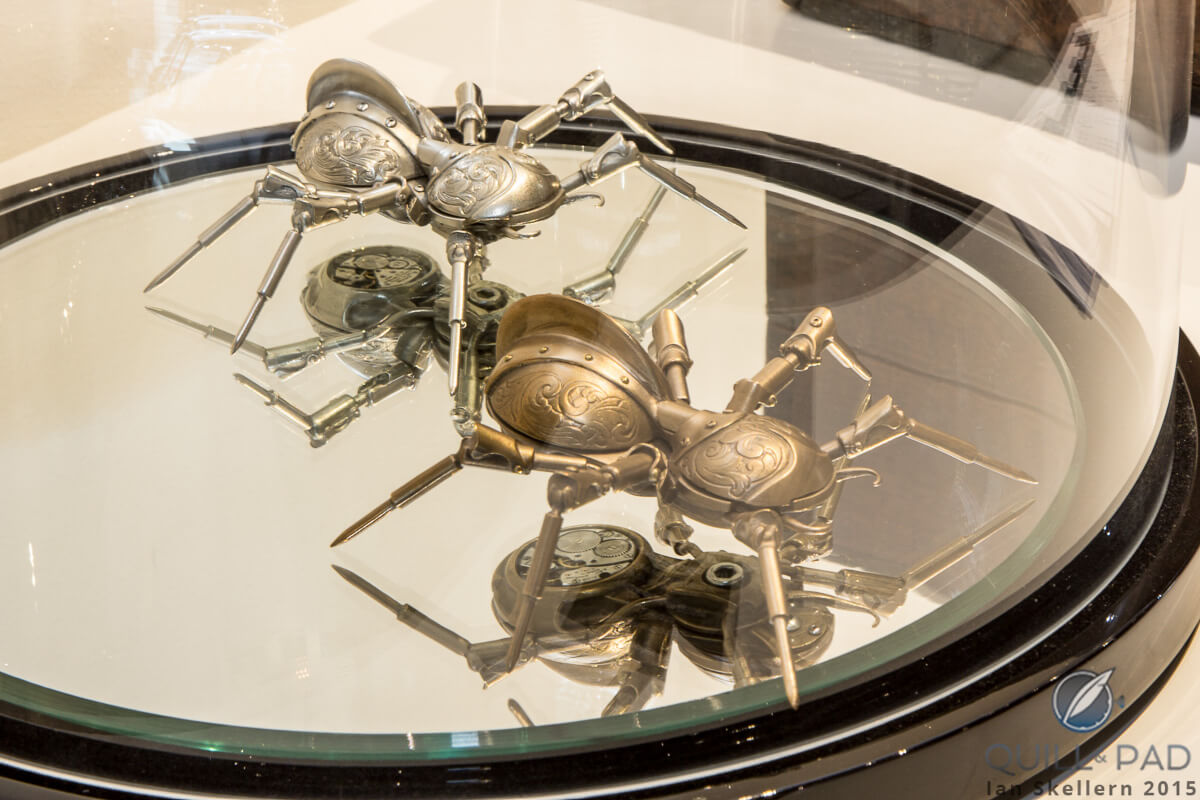 Eerily lifelike sculptures from Christopher Conte's Duellona collection at MB&F's M.A.D. Gallery