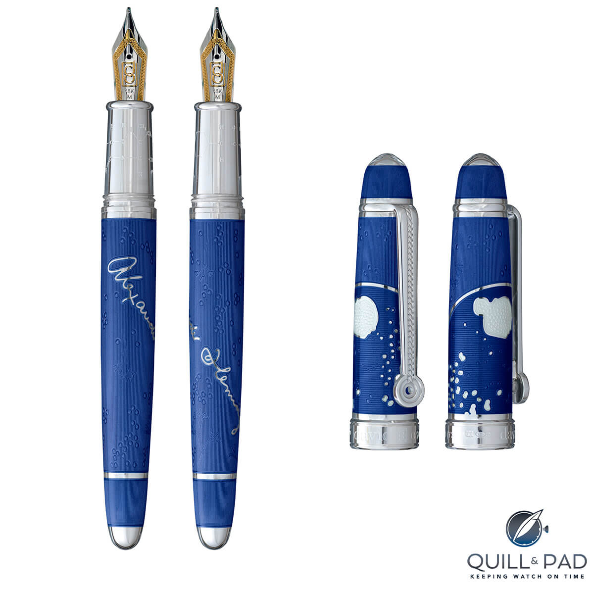 Alexander Fleming Blue by David Oscarson