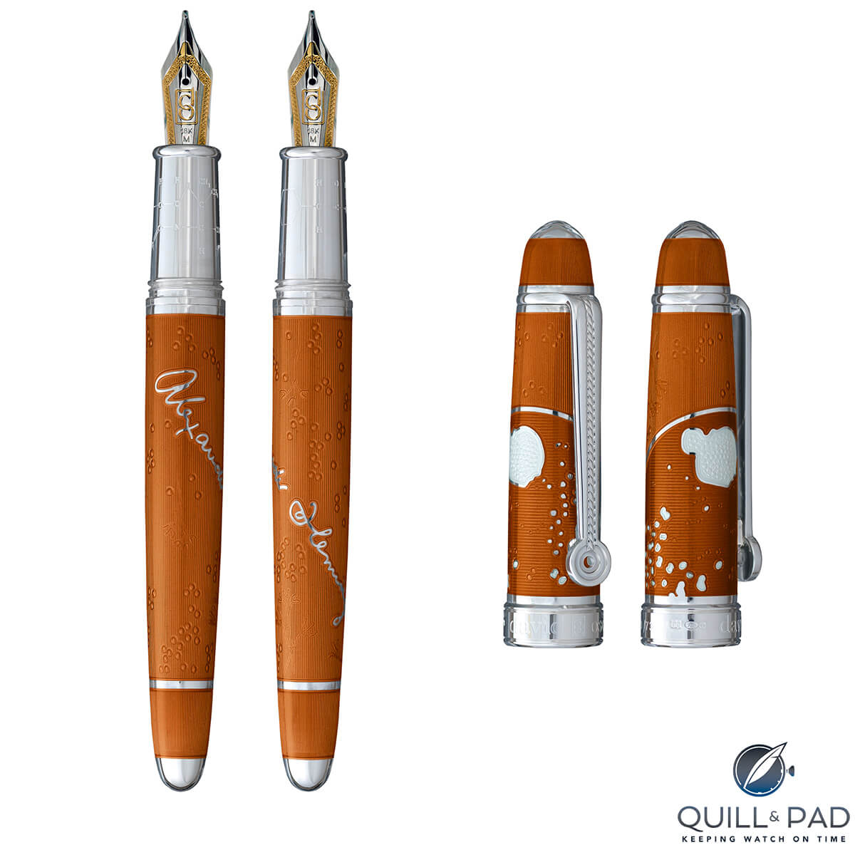 Alexander Fleming Orange by David Oscarson