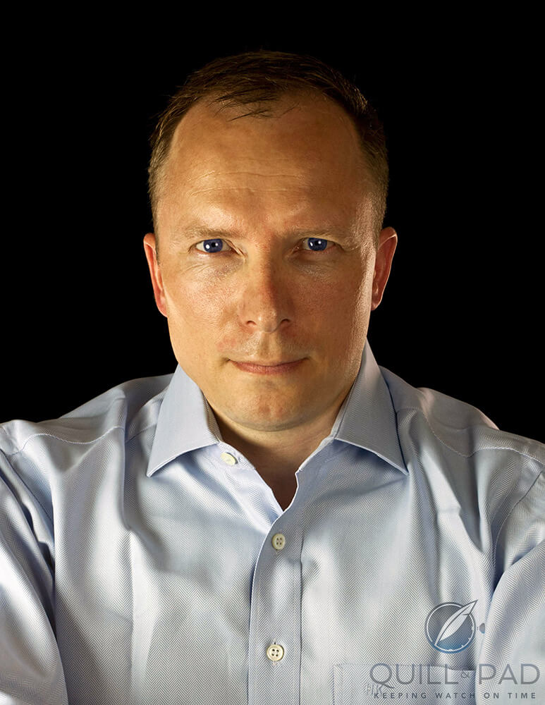 Hartmut Kraft, CEO Kering North America Luxury Watch Division, which includes Ulysse Nardin, JeanRichard, and Girard-Perregaux