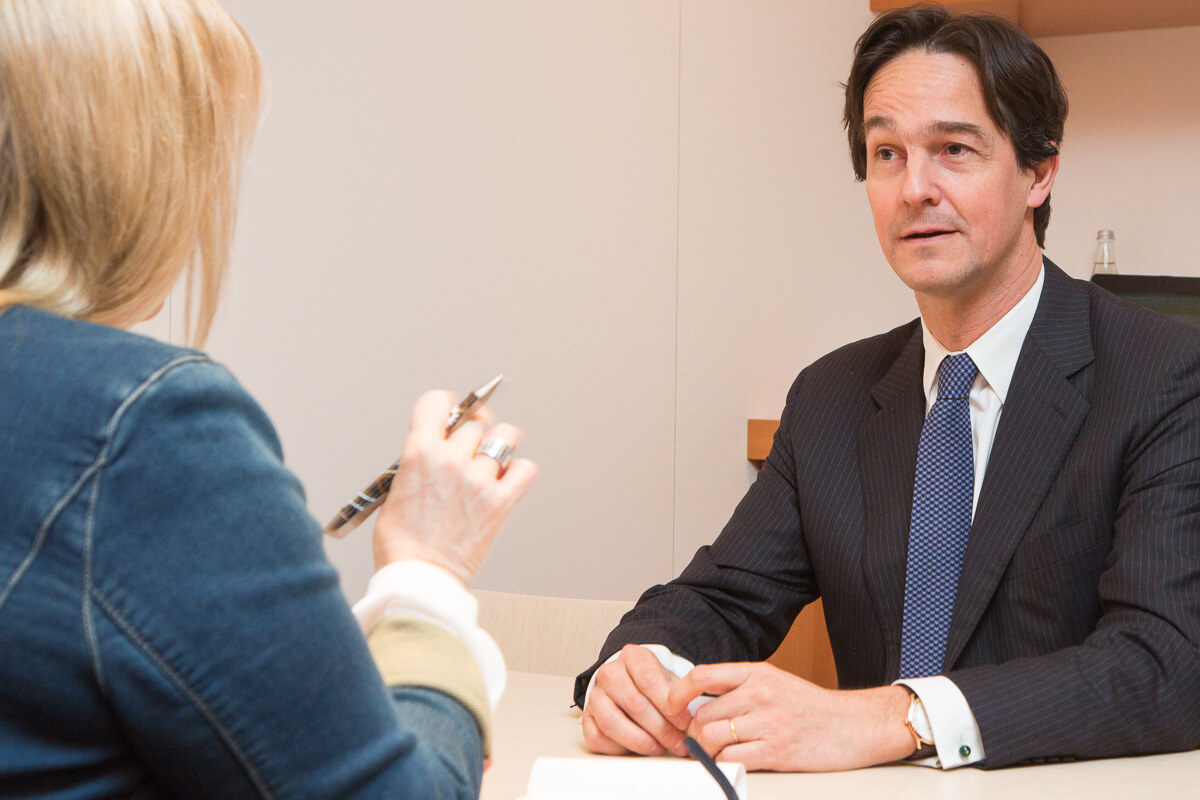 Laurent Dordet, CEO La Montre Hermès, at Baselworld 2015