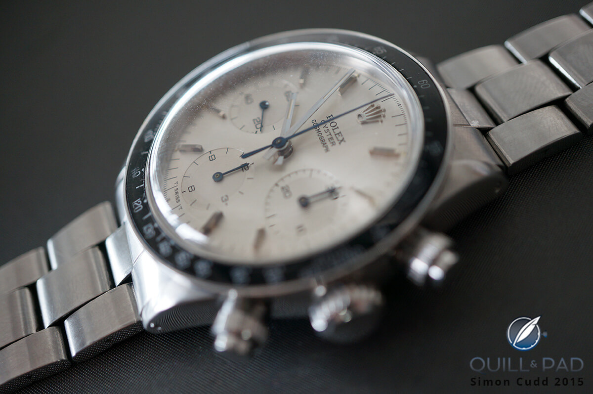 The Rolex Cosmograph Daytona Reference 6263 “Albino” from 1971 once owned by Eric Clapton achieved a sale price of 1,325,000 Swiss francs